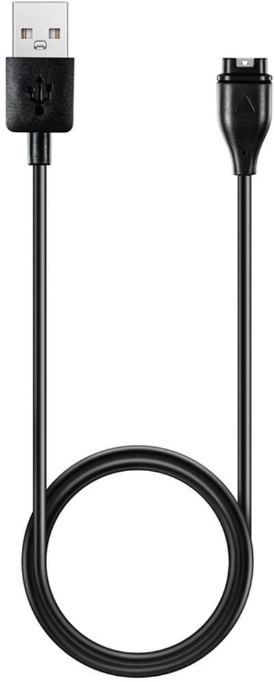 Oplader - USB oplaadkabel - geschikt voor Garmin Fenix 5 / 5S / 5S Plus / 5X / 5X Plus / 6 / 6S / 6X / 7 / 7S / 7S Pro / 7X / 7X Pro / 8 / E - 1 meter - zwart