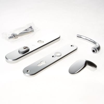 HOPPE Kruk/knop schild, aluminium 86G/3236ZA/3234/1710 PC72 54mm kerntrek (Prijs per paar)