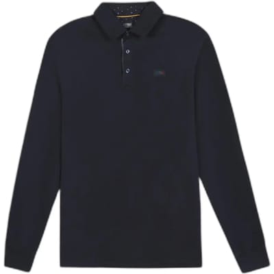 Tbs Barzipol Lange Mouw Poloshirt Blauw 3XL Man