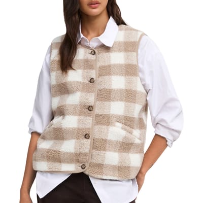 Only Baby Life Teddy Vest Dames - Maat XS