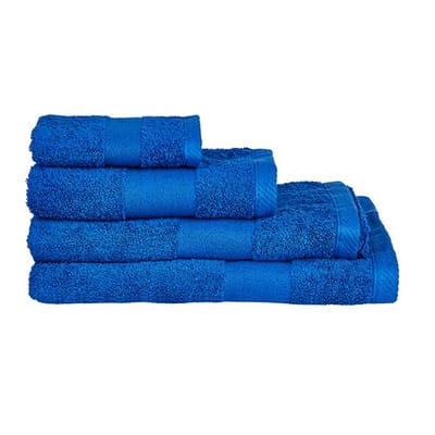 Fair Towel Gezellige biologische badhanddoek (Kobaltblauw)