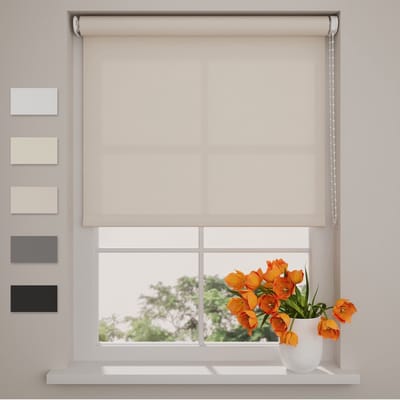 Rolgordijn Easy Lichtdoorlatend - Sand - 85 x 190 cm
