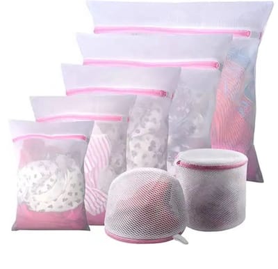***Waszakken Set van 7 voor Wasgoed - Waszakje Lingerie - Waszak bh - Wasnet Groot Waszakken Set van 7 voor Wasgoed - Waszakje Lingerie - Waszak bh - Wasnet Groot van Heble® ***