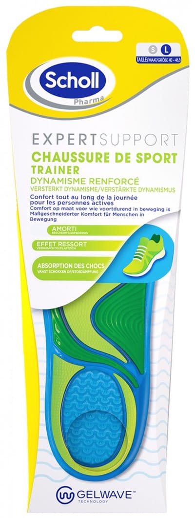 Scholl Expert Steunzolen Sportschoenen 1 Paar (Maat : Maat L)