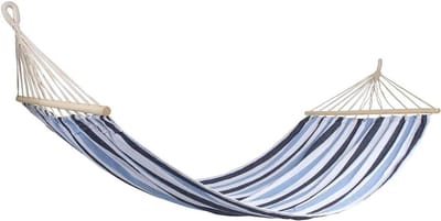 Hangmat met Spreidstok - Kampeerhangmat Outdoor hangmat - Ontspannen in de natuur - Stabiele ligging door spreidstok