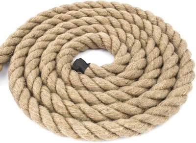 Jute touw - Natuurlijk touw - Decoreren en afdichten - Milieuvriendelijke vezels - 40 meter - Bruin