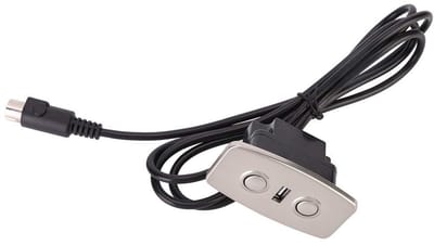 Jhubersproducts - Chair Switch Controller - Elektrische bank - Handige bediening - Zilver - 2-knops afstandsbediening - Perfect voor relaxstoelen - Co