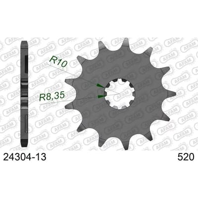Motortandwiel Afam 520
