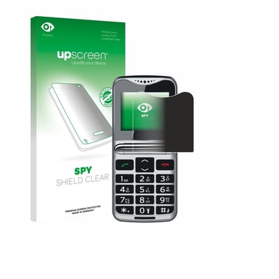 upscreen - privacy screenprotector voor bea-fon Fold 10 LTE - Folie Beschermfolie Blauwlichtfilter