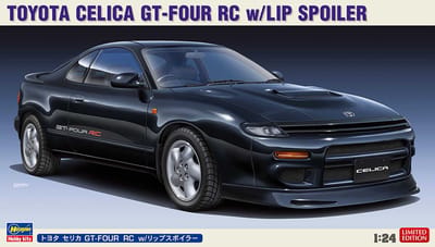 Hasegawa Modelbouwpakket Auto - 20536 Toyota Celica GT-Four RC met Lipspoiler - Auto Plastic - 1:24 - Modelbouw