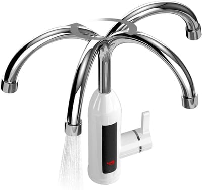 Elektrische Warmwaterkraan - Boiler Kraan Snel Verwarming - Direct Warm Water - Met Temperatuur Display