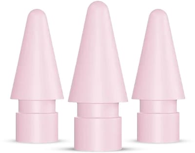 Buddi Replacement Tips - Stylus punten – Premium tips geschikt voor Apple Pencils en Buddi Wave – iPad pen vervangpunt – Replacement tips voor Apple Pencil - Set van 3 - Roze