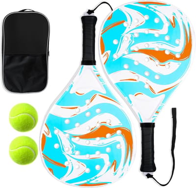 Pickleball Rackets - Sport Set - Actief Spelen - Lichtgewicht Koolstofvezel - 43.5 x 33 x 9.3 cm - Multicolor