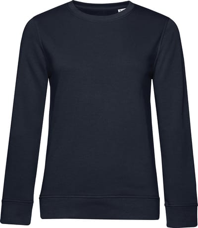 Organic Inspire Crew Neck Sweater Women B&C Collectie Donkerblauw maat XS