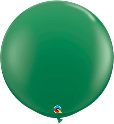 Qualatex Megaballon Groen 90 cm 2 stuks