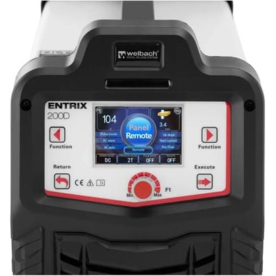 welbach ALU lasapparaat TIG AC/DC - 200 A - Inschakelduur 40% - LCD - digitaal - puls 10021428