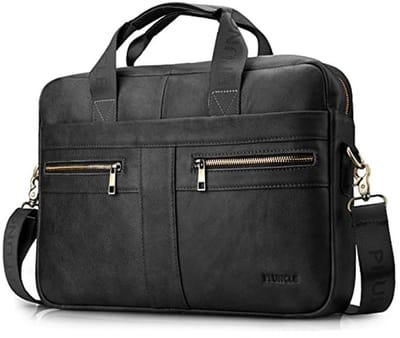 Leren Laptoptas voor 15,6 inch - Zakelijke Schoudertas