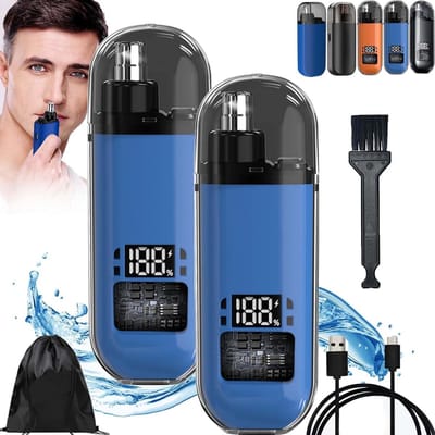 Oplaadbare Neustrimmer USB - Elektrische Haartrimmer voor Mannen en Vrouwen - Pijnloos en Nauwkeurig