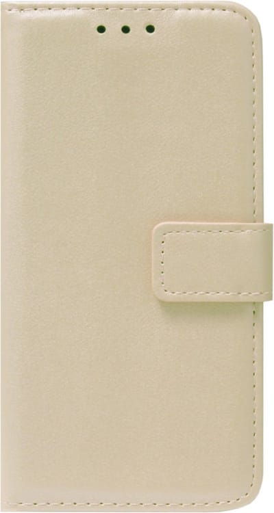 ADEL Kunstleren Book Case Pasjes Portemonnee Hoesje Geschikt voor Huawei P Smart 2019 - Goud