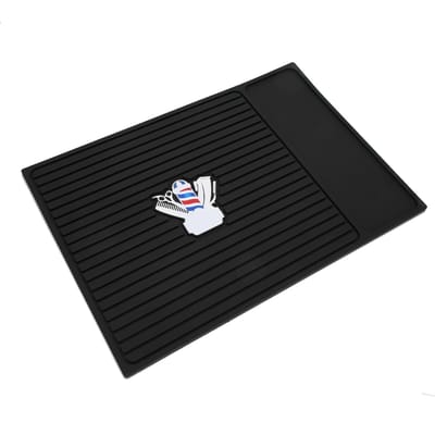 Coussin Antidérapant en Silicone Coiffeur Tondeuse à Cheveux Électrique Outils Accessoire Salon de Coiffure black