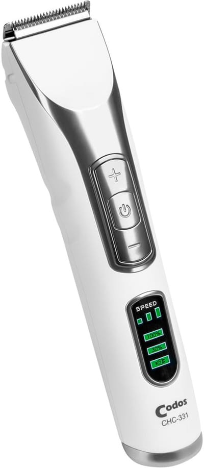 Professionele Draadloze Tondeuse – Haartrimmer met Laadstation & 100 Min Accu