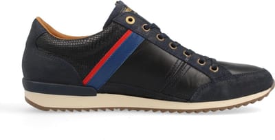 Pantofola d'Oro Matera Sneakers - Heren Leren Veterschoenen - Blauw - Maat 40
