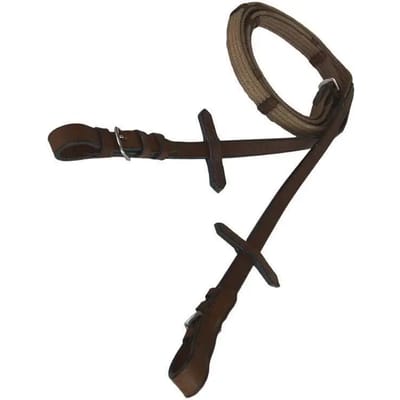 Teugels voor paard leder + canvas Tattini (1532801)