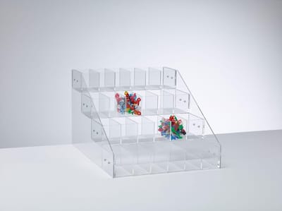 DISPLAYZ  - Vitrinekast - Transparant - Acrylglas