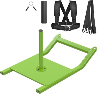 Gewichtsled voor Push-Pull Fitness, Krachttraining en Snelheidsoefeningen, Verbeter je Atletische Prestaties en Overwin Obstakels