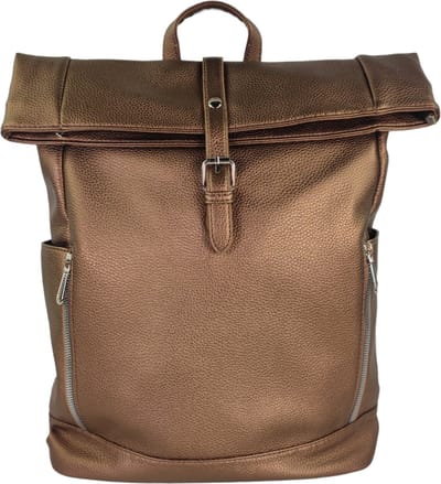 Flora & Co - Soft fashion Rugzak - bruin metallic