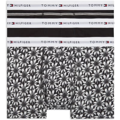 Tommy Hilfiger 3-pack Trunk Print+ Trm Stpe/blk/palm Flrl Taglia: S | Biancheria intima Outlet | Uomo