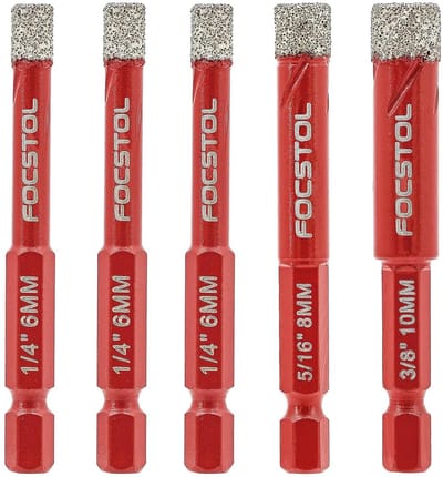Diamant Boor Set 5 Stuks - Gatenzaag voor Tegels, Marmer, Graniet en Porselein