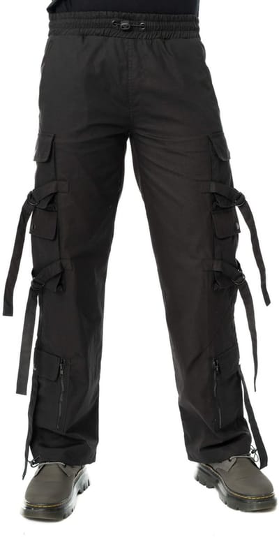 Chemical Black - Dread Marshal Broek rechte pijpen - 30/32 inch - Zwart