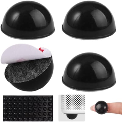 Dailygoods - 50 Stuks Zelfklevende Rubberen Voetjes voor Diverse Toepassingen