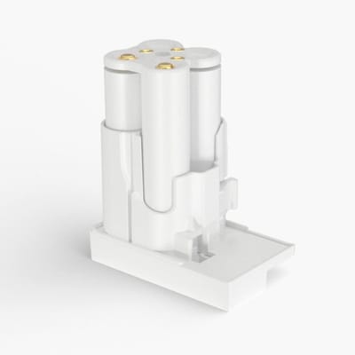Oplaadbare Batterij - Power Pack Accu - Slim Slot Vergrendelen - Tot 100% Langere Levensduur - 2500 mAh - Wit