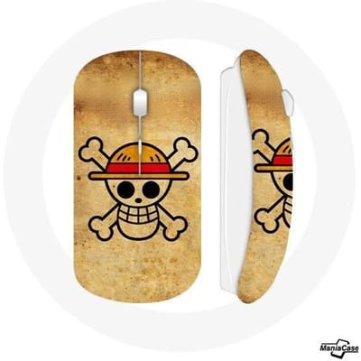 Souris Sans Fil One Piece Manga Tete de Mort