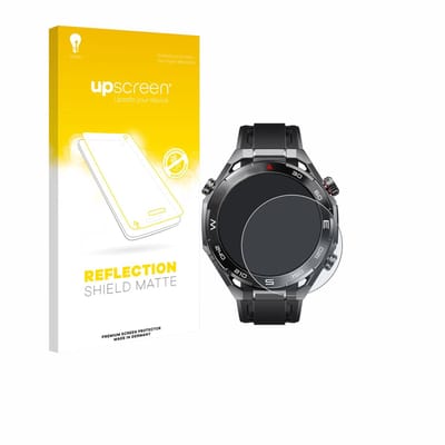 upscreen - Screenprotector voor Huawei Watch Ultimate 2 Black - Folie Beschermfolie anti glare matte
