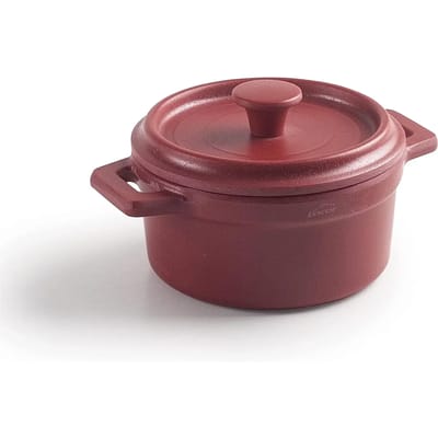 Melamine minisauspan met deksel Lacor D.10 cm