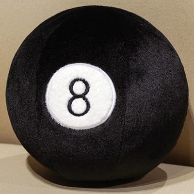 Zacht Pluche Biljartkussen 8 Bal Gevuld Acht Pool Speler Huisdecoratie Snooker Binnensport Creatief Cadeau Voor Biljartliefhebbers 9cm