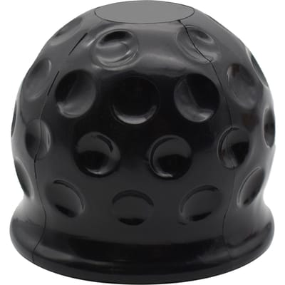 Trekhaak kogel afdekkap aanhangwagen trekhaak universeel zwart 50mm rubber caravan aanhangwagen kogel bescherming auto styling accessoires