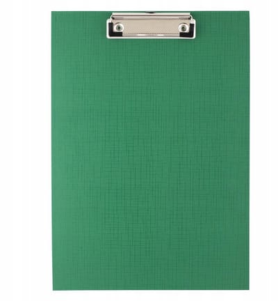 Clipboard A5 Groen - Stevige Klem voor Documenten