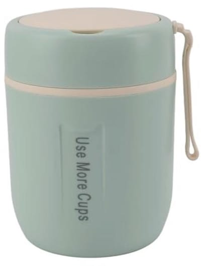 RVS Soepketel met Isolatie, 500 ml - Voedselveilig, Waterdicht, Ideaal voor Kinderen en Reizen
