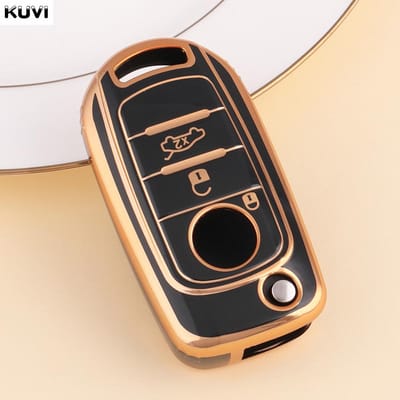 Nieuwe TPU Auto Flip Sleutelhoes Cover Shell Voor Fiat Tipo Toro Nuovo Freedom 500X Doblo Argo Grazie Beschermer Houder Sleutelhanger Accessoires beige