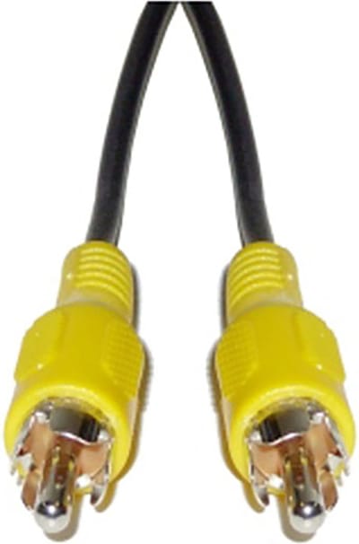 BeMatik - Videokabel van 1 m (RCA-M / M)