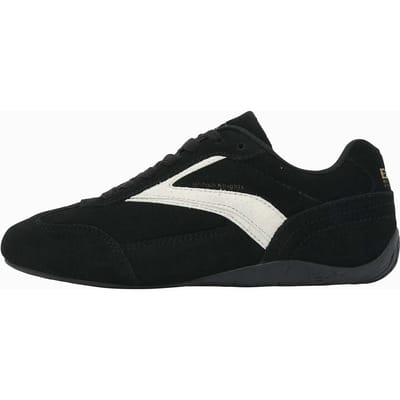 British Knights - Swayco Dames Sneakers Laag - Maat 36 - Zwart - Suede - Vrouwen Schoenen
