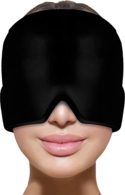 Migraine Muts - Migraine Masker - Warmte en koude Therapie - Gel Masker - Migraine