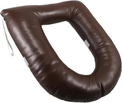 Toiletverhoger Kussen - Zitting Verhoging - Comfortabel Zitten - Extra Dikke Ondersteuning - 40 x 38 cm - Bruin