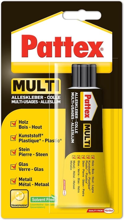 Universele Lijm - Multifunctionele Kleefstof - Klusjes en Reparaties - Sneldrogend en Sterk - 6 x 50 gram