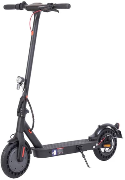 Elektrische Step ZWHEEL E9T – 500W Motor – 360Wh 10Ah Accu – 45 km Bereik – 10 Inch Luchtloze Veringbanden – Voorvering – Opvouwbaar & Draagbaar – LED Verlichting – Dubbel Remsysteem – Met APP