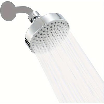 Ervaar de Ultieme Douche met deze Ronde Douchekop met Hoge Druk voor aan de Muur – Perfect voor Zachte Huid- en Haverzorging, Eenvoudig te Installeren,
